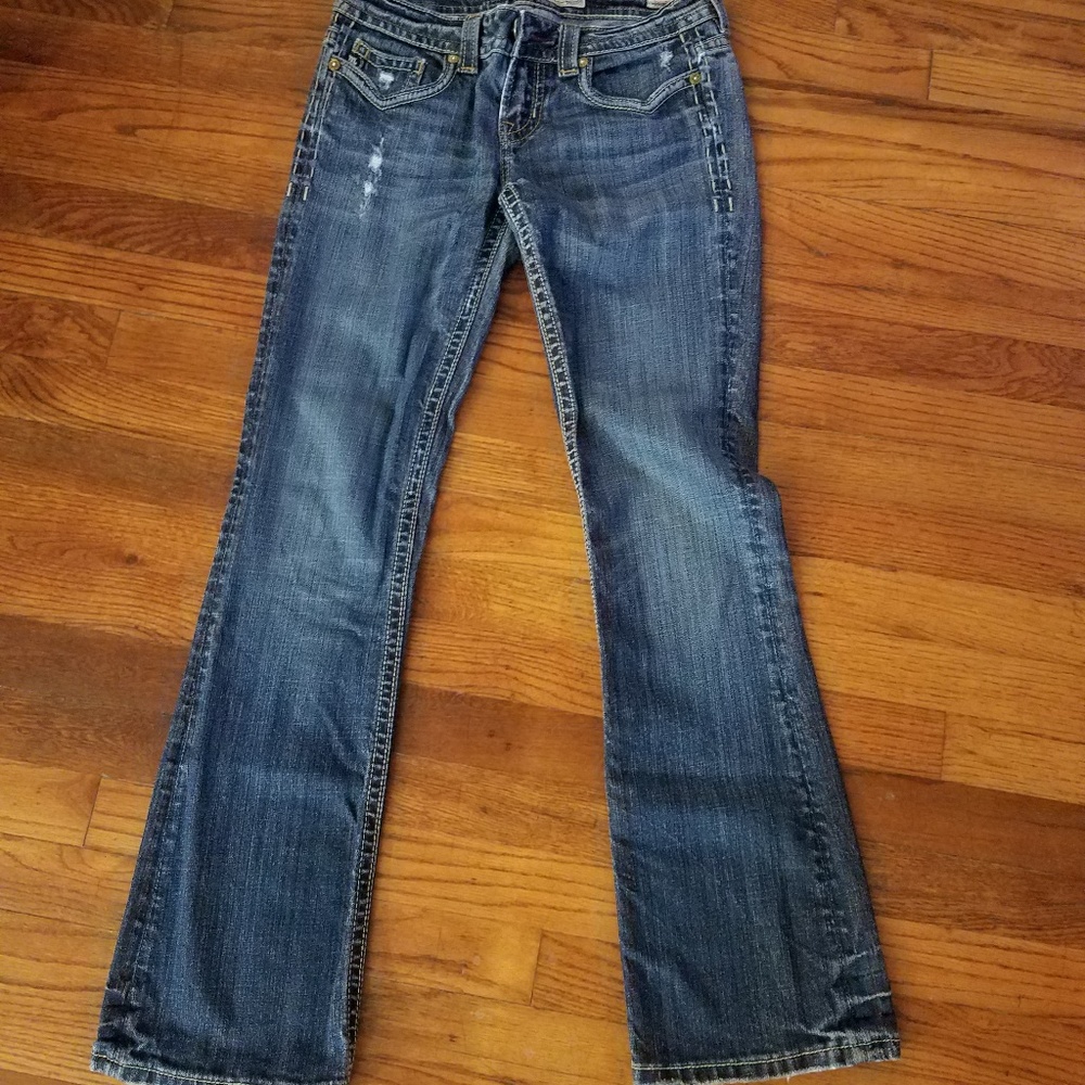 Bootleg jeans